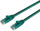 Mercodan Direct Attach Copper Cat.6 (Gigabit) Ethernet Network Cable 0.25m Green