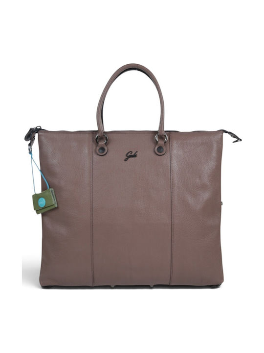 Gabs G3 Plus Large Leather Women’s Tote Bag Taupe