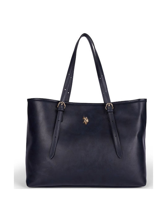 U.S. Polo Assn. Women's Shopper Bag Navy Blue