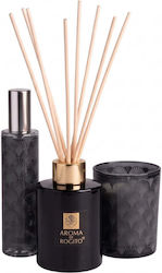 Aroma Di Rogito Σετ Αρωματισμού Black Sail Intense Αρωματιστής Στικ 60 Ml Κερί Σπρέι