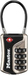 Master Lock TSA-Certified Combination Brass Padlock 36mm