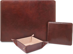 Tl142162 Tl Desk Pad Brown
