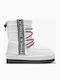 White Mikregz Women's Ankle Boots White