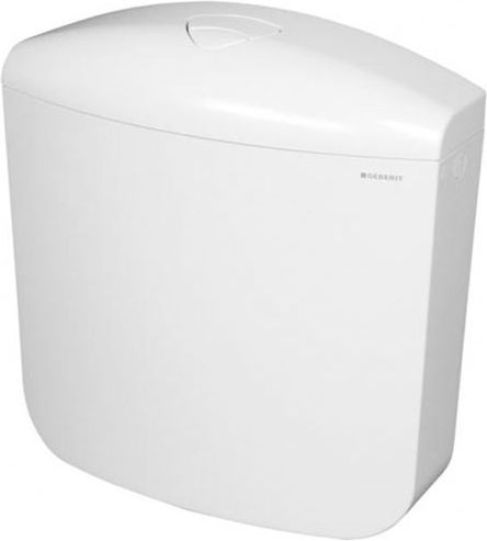 Geberit Ap117 Wandmontierter Kunststoff-Spülkasten Rechteckig Niederdruck Weiß