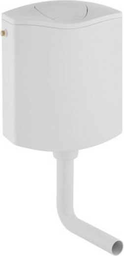 Geberit Ap116 Επίτοιχο Πλαστικό Καζανάκι Ορθογώνιο Χαμηλής Πίεσης Λευκό