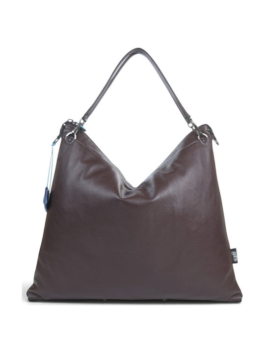 Leather Women's Bag Moka